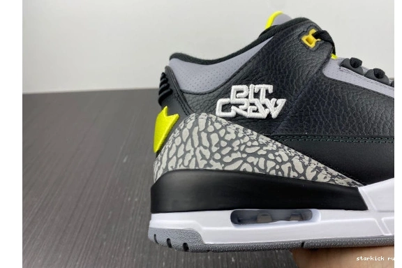 HO11-MNJDLS-5 3 Crew HO11-MNJDLS-5 Retro Pit Black Jordan Oregon Ducks 1109